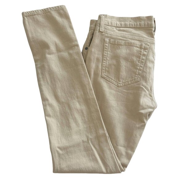 Polo Ralph Lauren (Tompkins Skinny Style) Beige Jeans - Picture 4 of 8